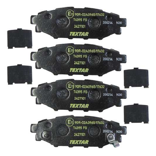 Pastilha de Freio - Textar - 2427101 - (1)