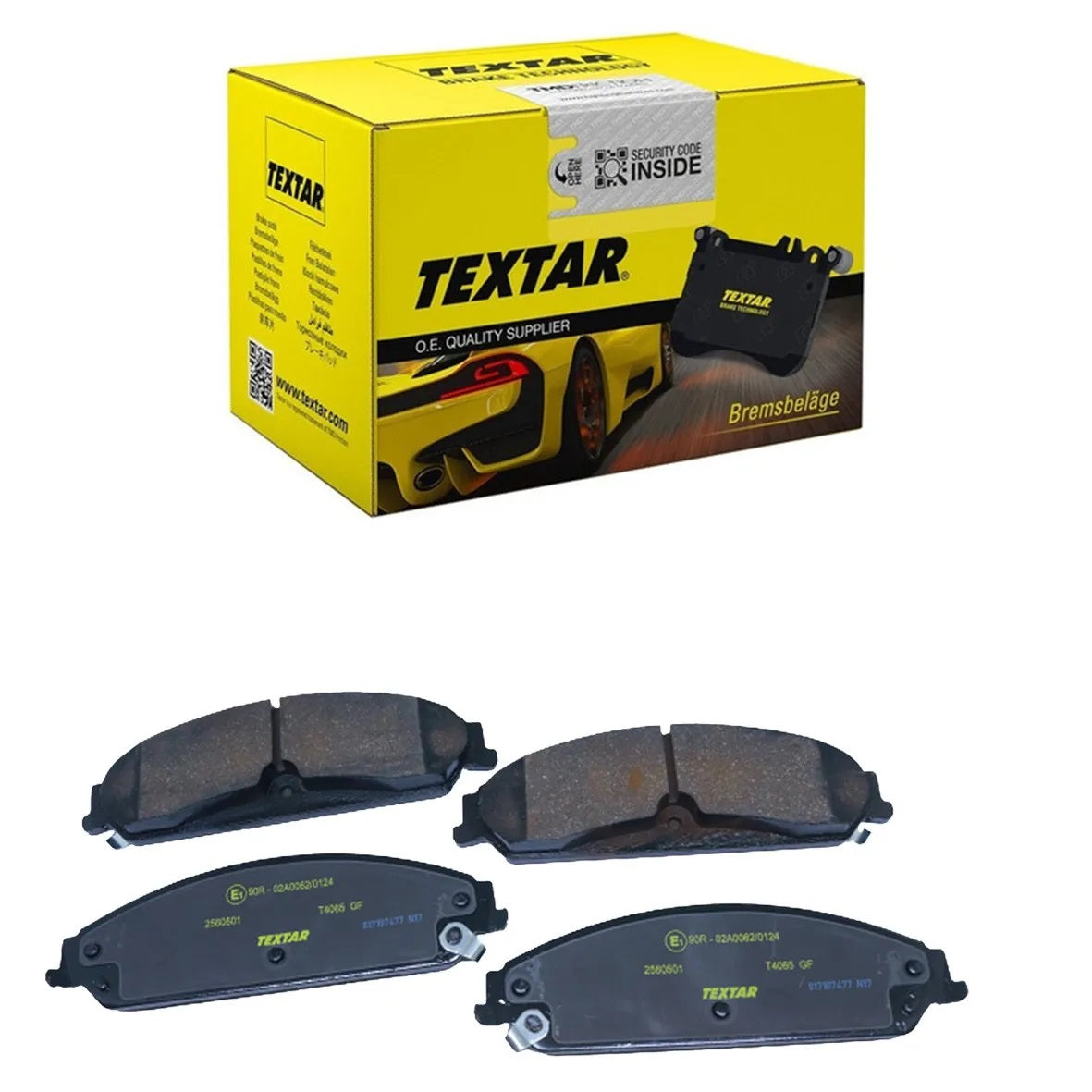 Pastilha de Freio para Chrysler 300C e 300C Touring - Textar - 2560501 - (2)