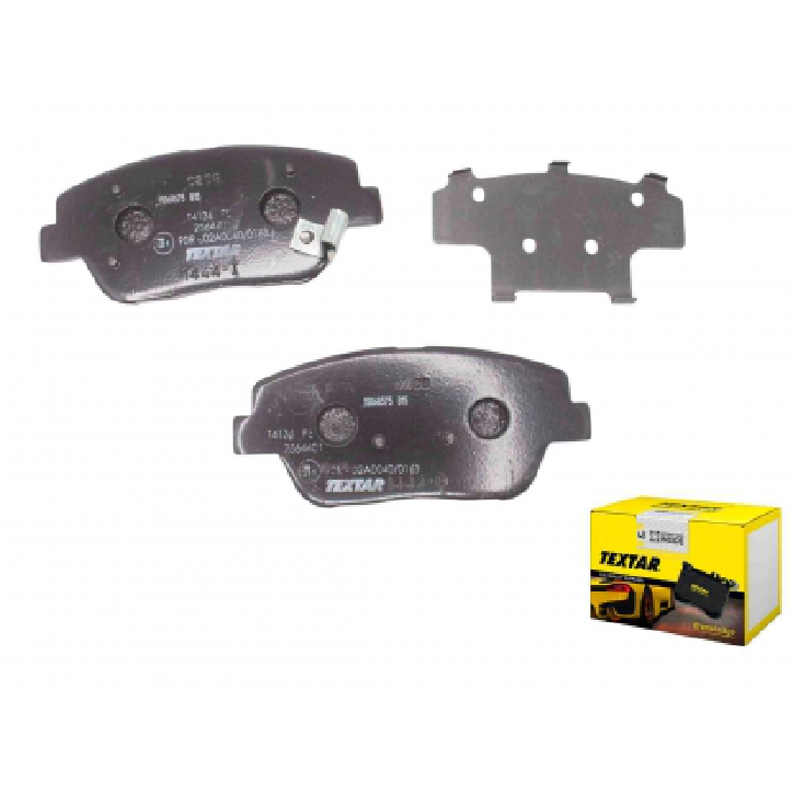Pastilha de Freio para Hyundai Azera e KIA Optima - Textar - 2564401 - (3)