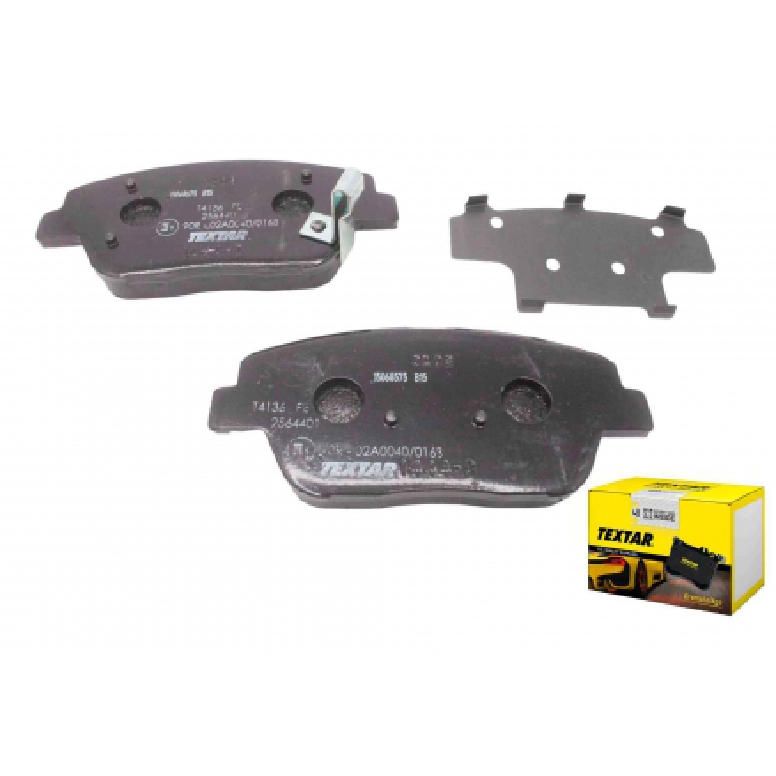 Pastilha de Freio para Hyundai Azera e KIA Optima - Textar - 2564401 - (4)