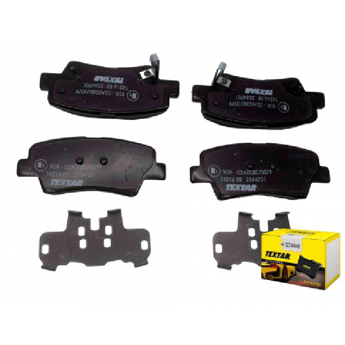 Pastilha de Freio para Porsche Cayenne e Volkswagen Touareg - Textar - 2564701 - (1)