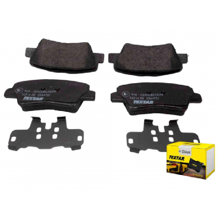 Pastilha de Freio para Porsche Cayenne e Volkswagen Touareg - Textar - 2564701 - (2)