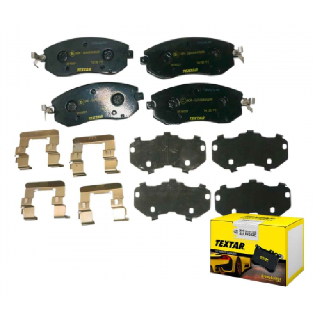 Pastilha de Freio - Textar - 2576001 - (2)