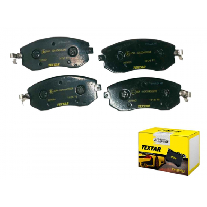 Pastilha de Freio - Textar - 2576001 - (3)