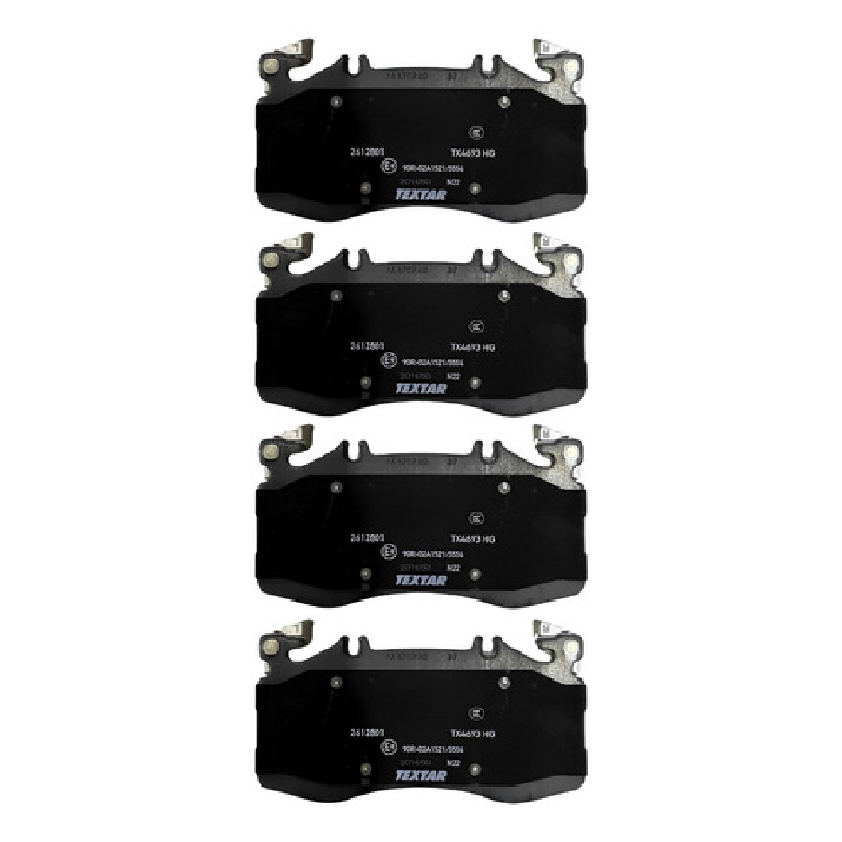 Pastilha de Freio - Textar - 2612801 - (1)