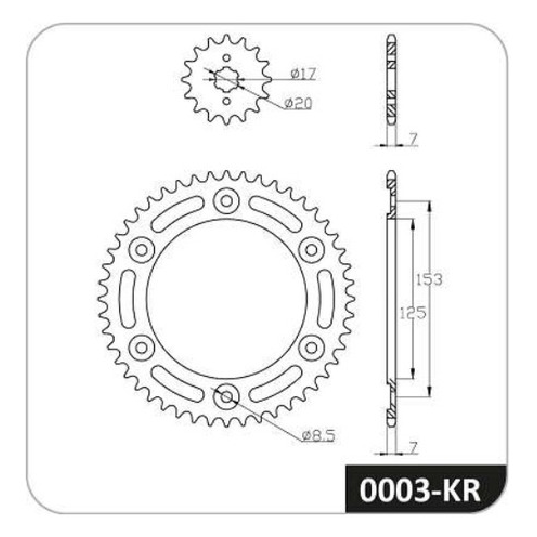 Kit Transmissão - Cobreq - 0003-KR - (2)