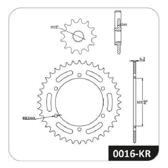 Kit Transmissão - Cobreq - 0016-KR - (2)