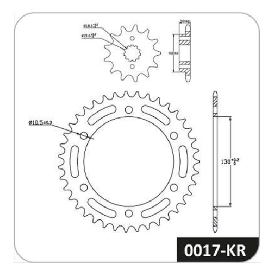 Kit Transmissão - Cobreq - 0017-KR - (3)