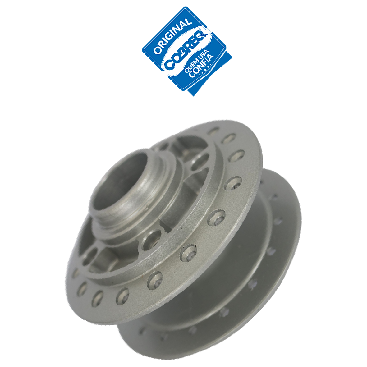 Cubo de Roda Dianteiro 5 Furos sem Rolamento para Honda CG 150 e NXR 150 BROS - Cobreq - 0020-CB - (7)