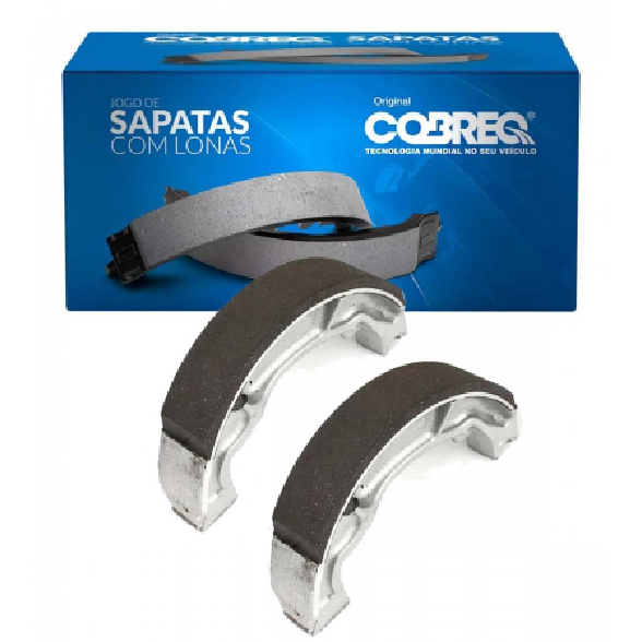 Sapata de Freio Traseira - Cobreq - 0318-CP - (1)