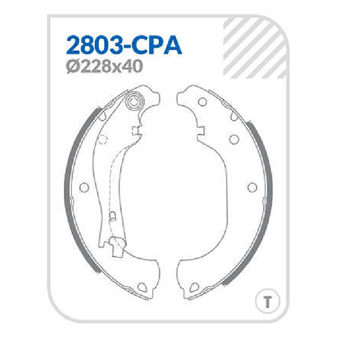 Sapata de Freio Traseira - Cobreq - 2803-CPA - (2)