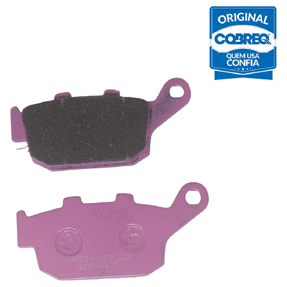 Pastilha de Freio Traseira - Cobreq - N-1617F - (2)
