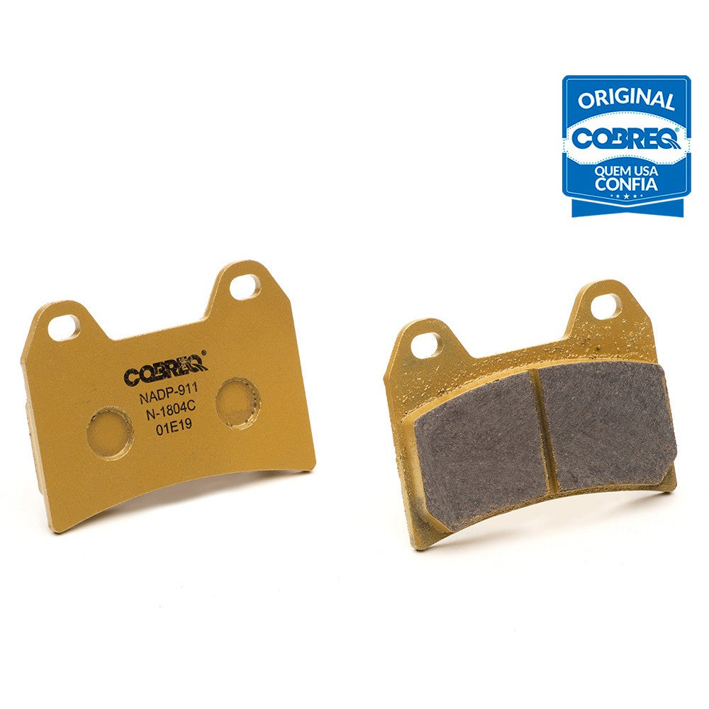 Pastilha de Freio Cerâmica Dianteira - Cobreq - N-1804C - (1)