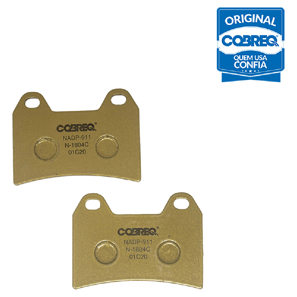 Pastilha de Freio Cerâmica Dianteira - Cobreq - N-1804C - (2)