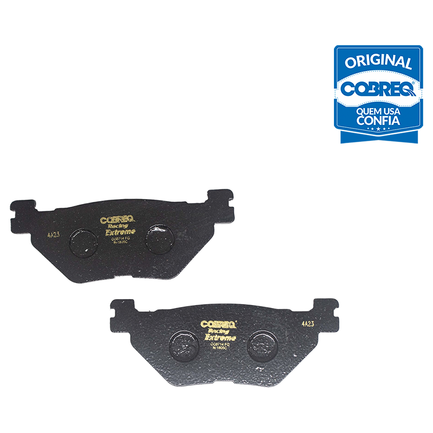 Pastilha de Freio Cerâmica Traseira - Cobreq - N-1805C - (1)