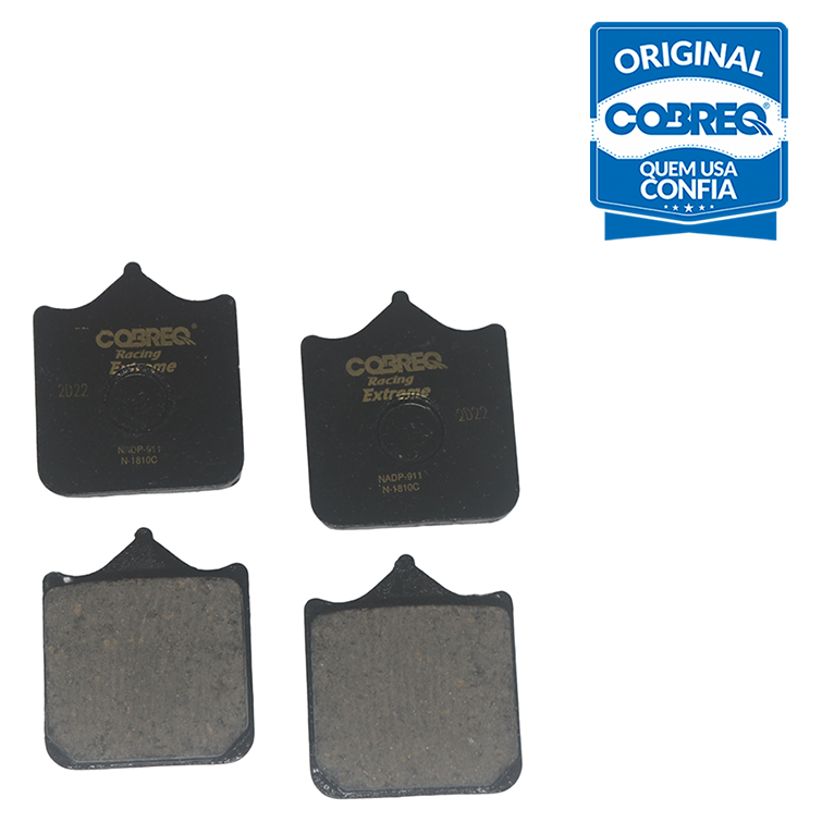 Pastilha de Freio Cerâmica Dianteira - Cobreq - N-1810C - (5)