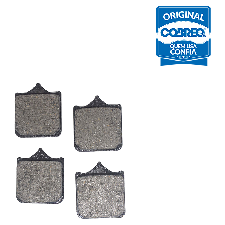 Pastilha de Freio Cerâmica Dianteira - Cobreq - N-1810C - (7)