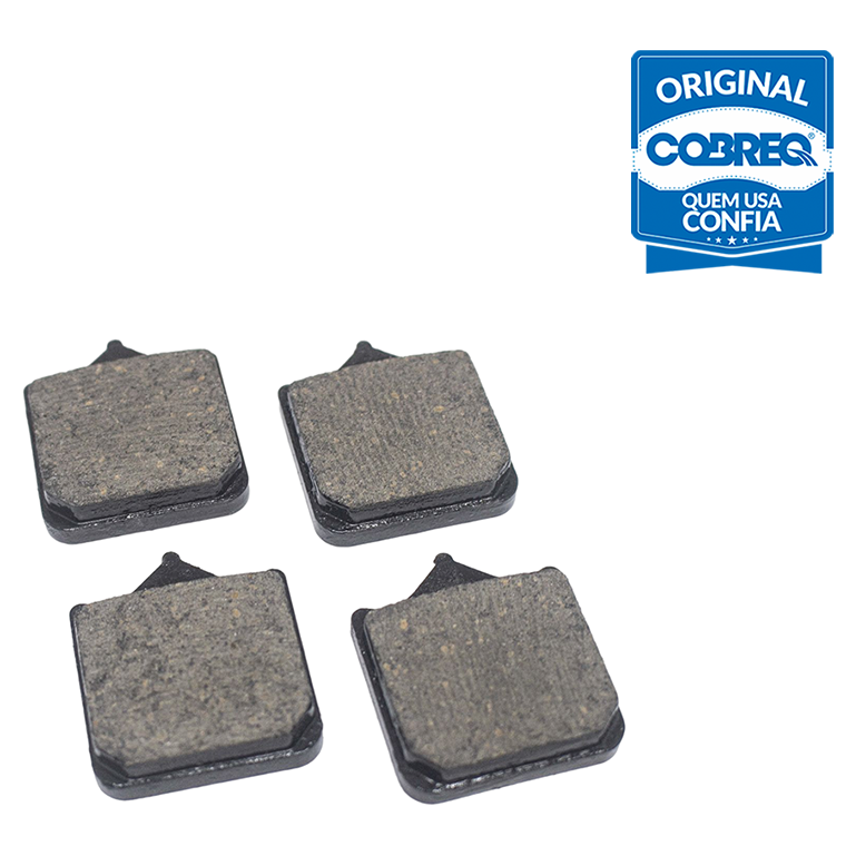 Pastilha de Freio Cerâmica Dianteira - Cobreq - N-1810C - (8)