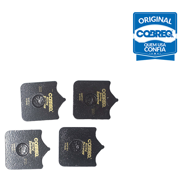 Pastilha de Freio Cerâmica Dianteira - Cobreq - N-1810C - (9)