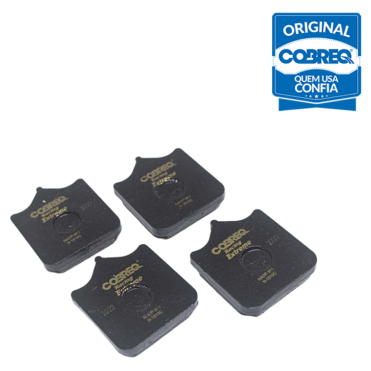 Pastilha de Freio Cerâmica Dianteira - Cobreq - N-1810C - (10)