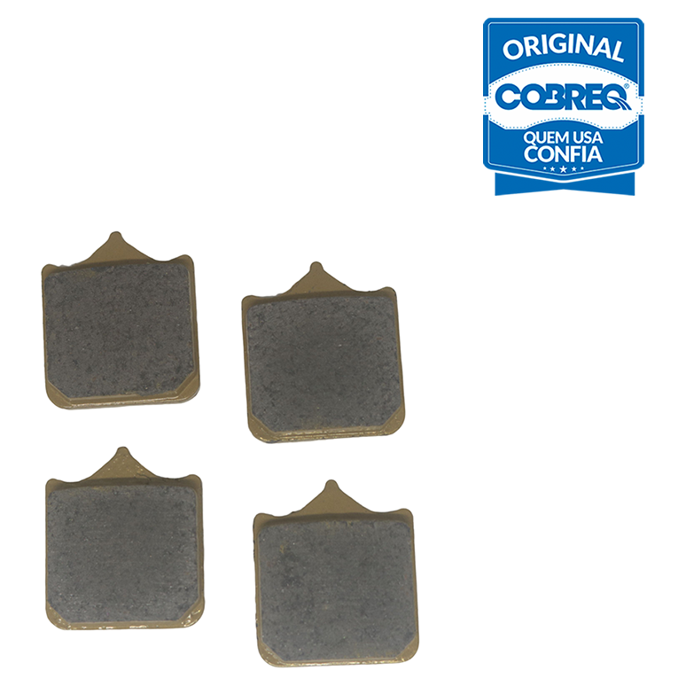 Pastilha de Freio Cerâmica Dianteira - Cobreq - N-1811C - (1)