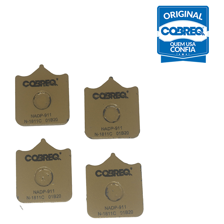 Pastilha de Freio Cerâmica Dianteira - Cobreq - N-1811C - (3)