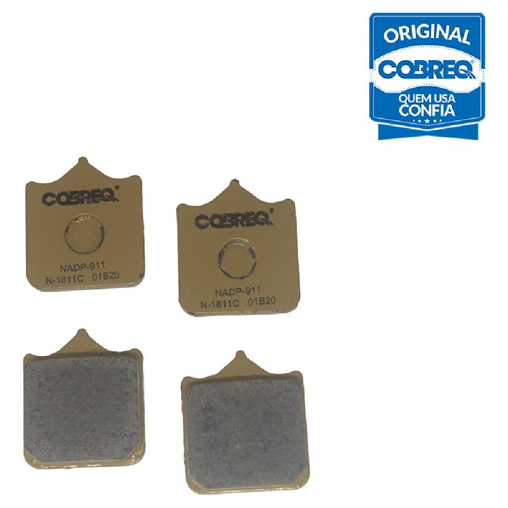 Pastilha de Freio Cerâmica Dianteira - Cobreq - N-1811C - (5)
