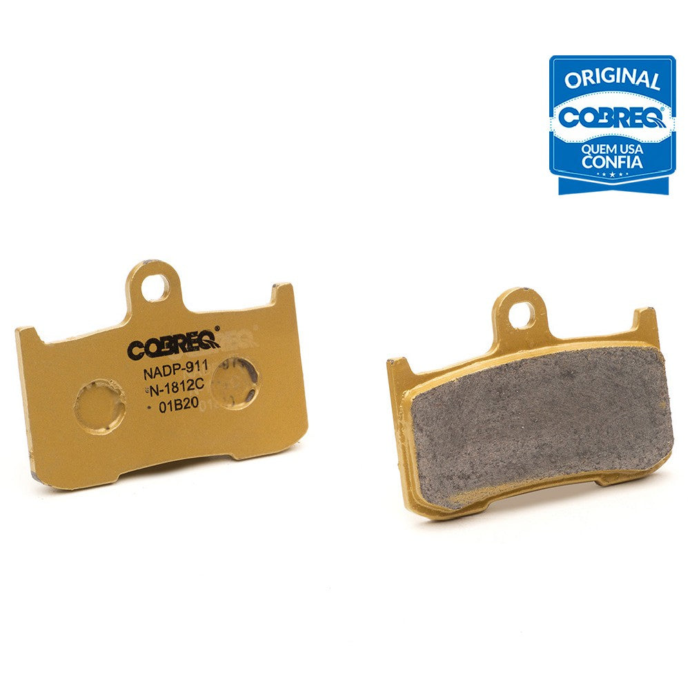 Pastilha de Freio Cerâmica Dianteira - Cobreq - N-1812C - (1)