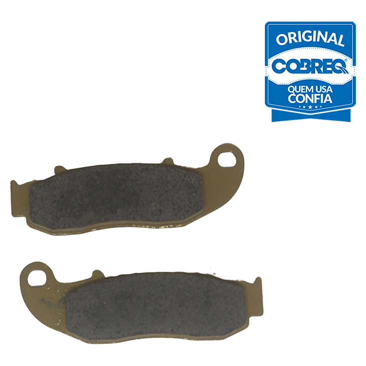 Pastilha de Freio Cerâmica Dianteira para Kasinski CRZ 150 e Mirage 150 - Cobreq - N-1822C - (2)