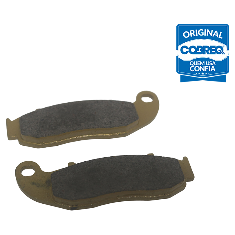 Pastilha de Freio Cerâmica Dianteira para Kasinski CRZ 150 e Mirage 150 - Cobreq - N-1822C - (3)