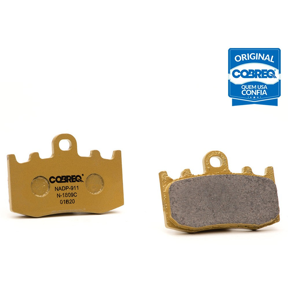 Pastilha de Freio Cerâmica Dianteira - Cobreq - N-1809C - (1)
