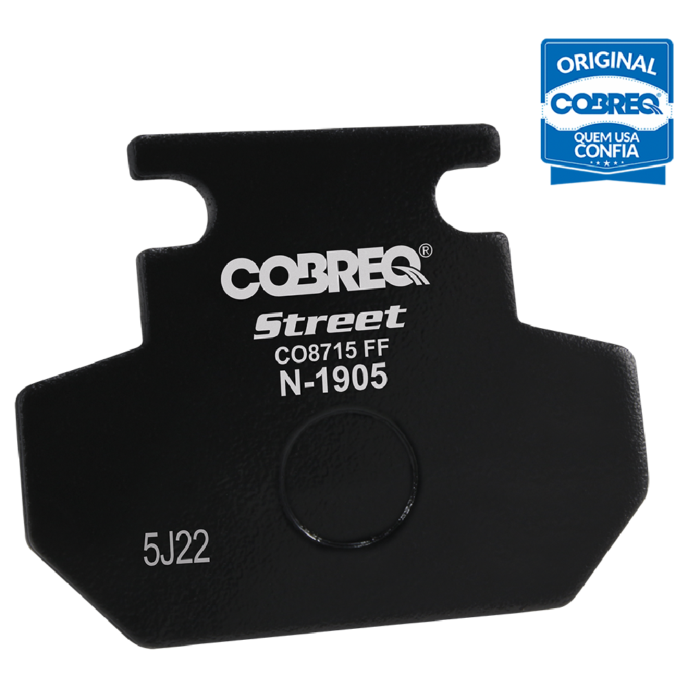 Jogo Pastilha de Freio - Cobreq - N-1905 - (3)