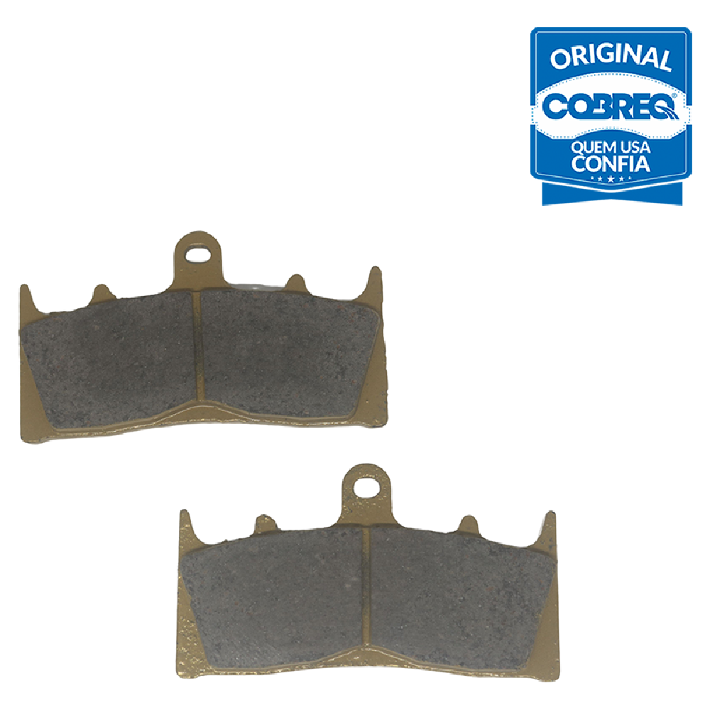 Pastilha de Freio Cerâmica Dianteira - Cobreq - N-922C - (1)