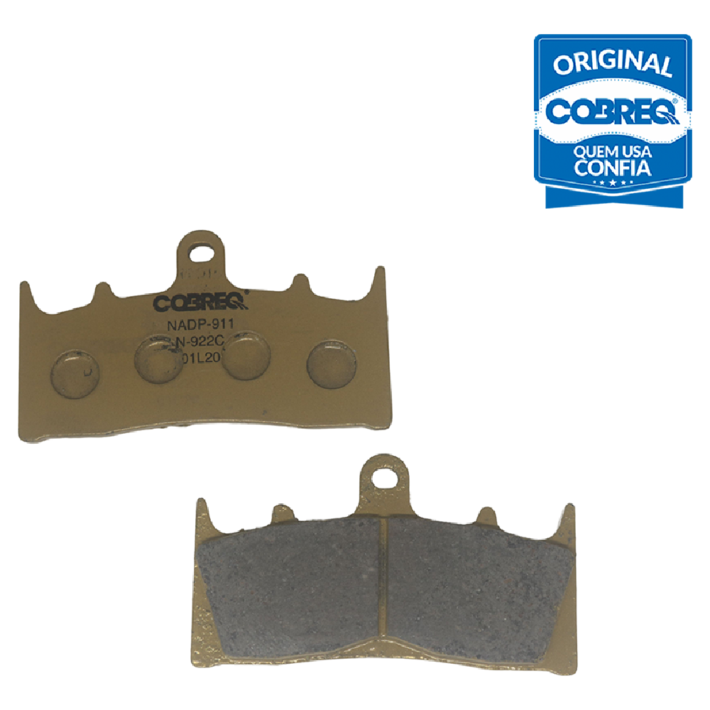 Pastilha de Freio Cerâmica Dianteira - Cobreq - N-922C - (3)