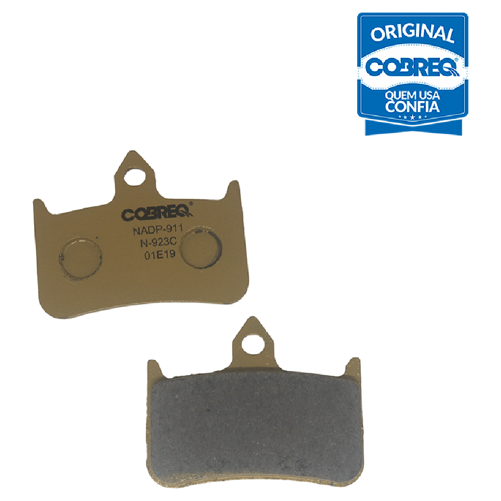 Pastilha de Freio Cerâmica Dianteira - Cobreq - N-923C - (2)