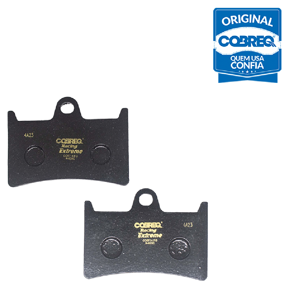 Pastilha de Freio Cerâmica Dianteira - Cobreq - N-925C - (1)
