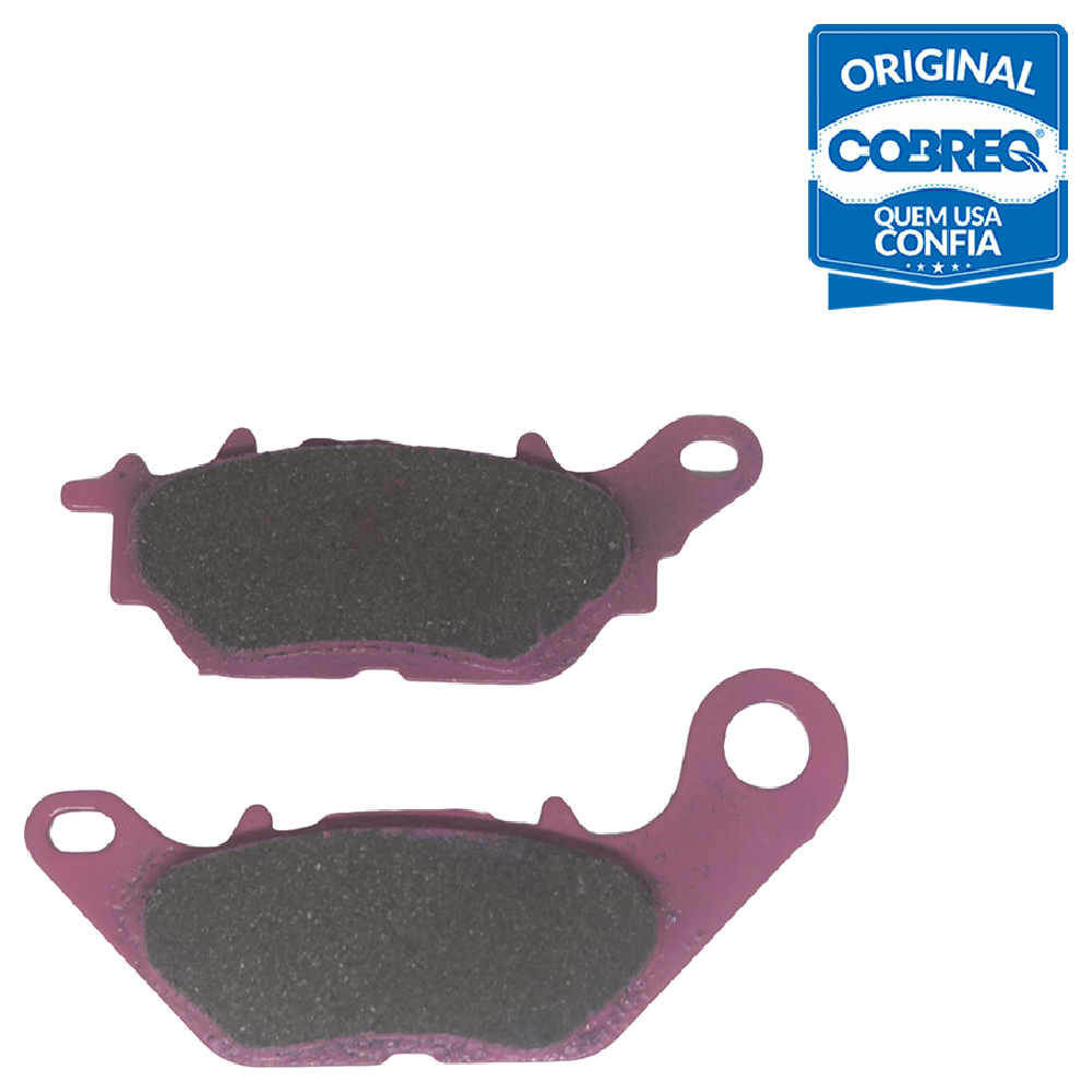 Pastilha de Freio Dianteira para Yamaha Crypton T115 e YS 150 FAZER - Cobreq - N-951F - (3)