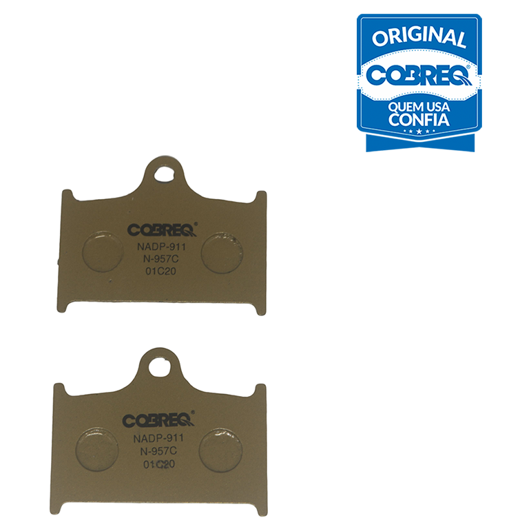 Pastilha de Freio Cerâmica Dianteira - Cobreq - N-957C - (2)