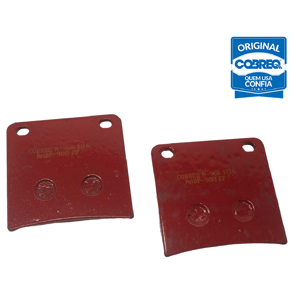 Pastilha de Freio Dianteira - Cobreq - N-966 - (3)