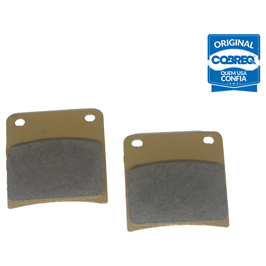 Pastilha de Freio Cerâmica Dianteira para Suzuki GSX 750F - Cobreq - N-966C - (2)