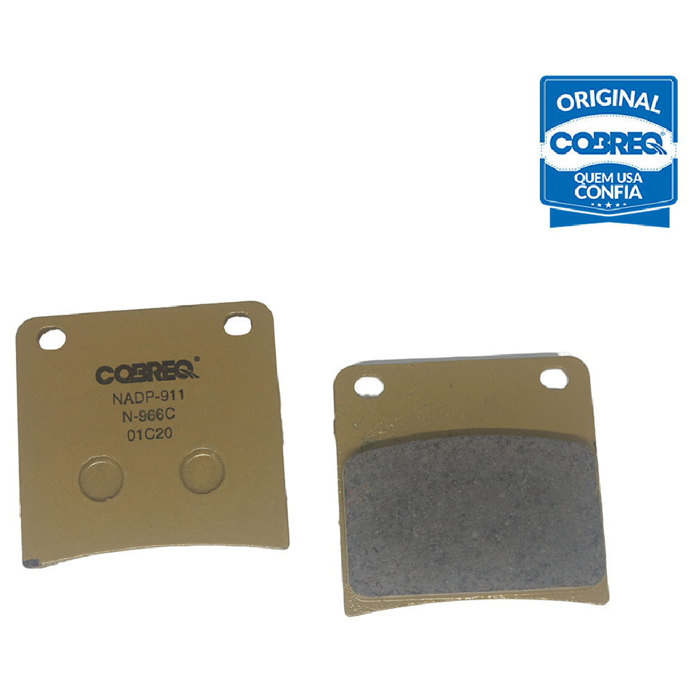 Pastilha de Freio Cerâmica Dianteira para Suzuki GSX 750F - Cobreq - N-966C - (4)