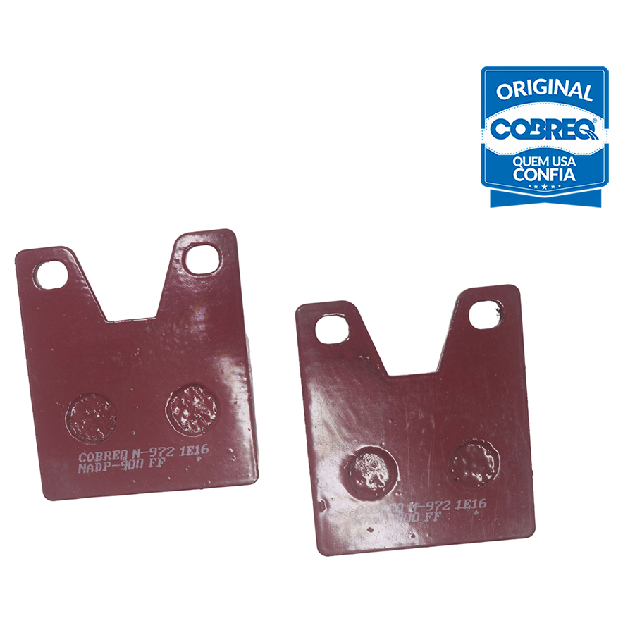 Pastilha de Freio Traseira - Cobreq - N-972 - (2)