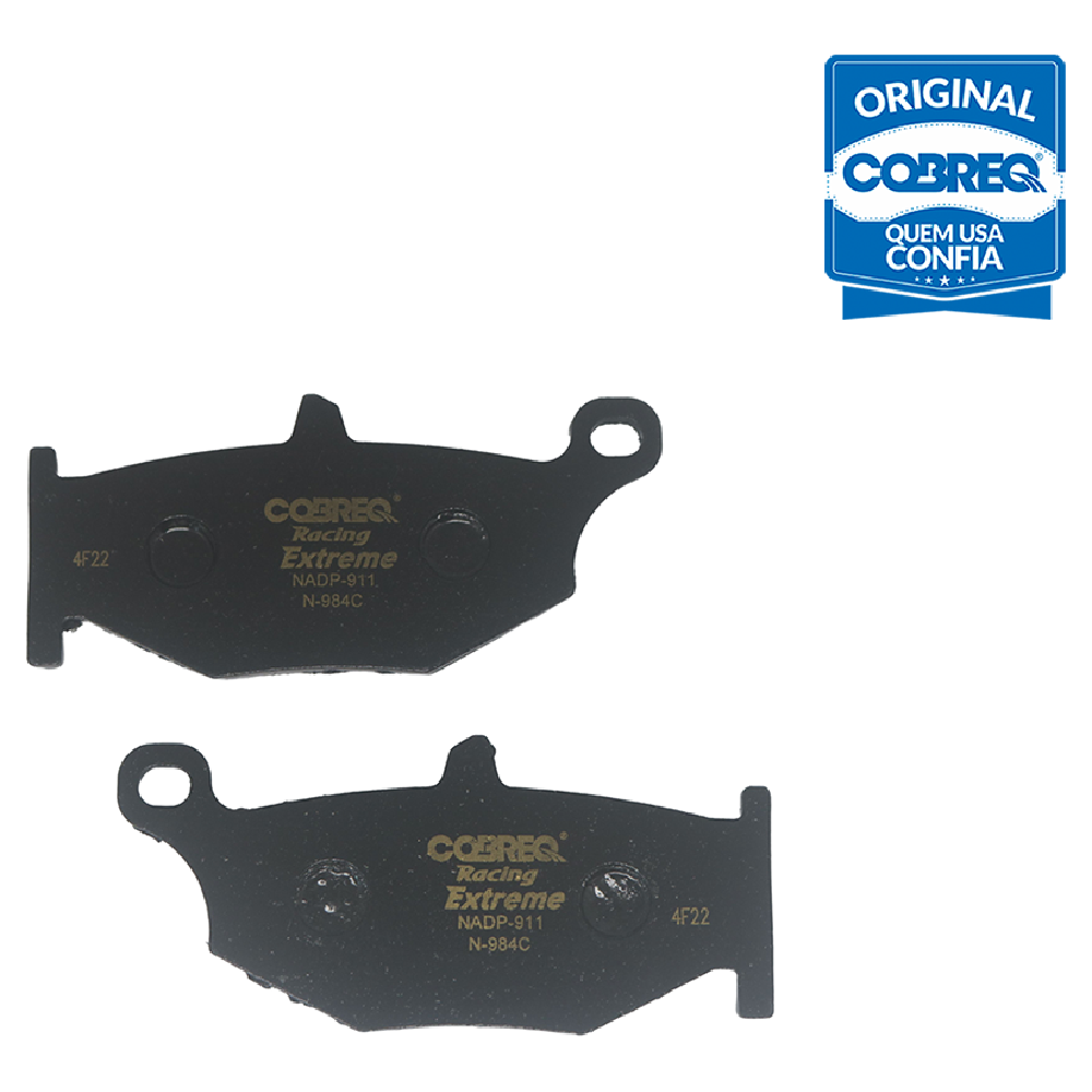 Pastilha de Freio Cerâmica Traseira - Cobreq - N-984C - (3)