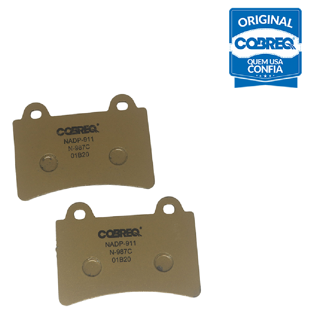 Pastilha de Freio Cerâmica para Yamaha TDM 850 - Cobreq - N-987C - (2)