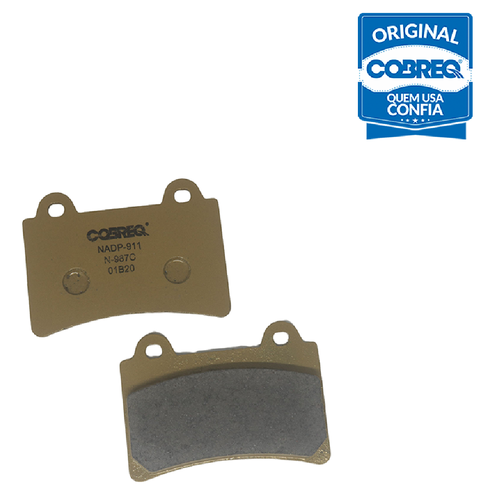 Pastilha de Freio Cerâmica para Yamaha TDM 850 - Cobreq - N-987C - (3)