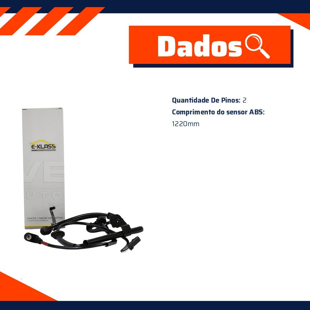 Sensor do ABS para Chery Cielo e Tiggo - E-Klass - ESA135 - (6)