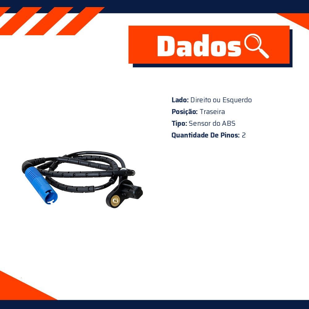 Sensor do ABS Traseiro para BMW Z4 - E-Klass - ESA266 - (5)