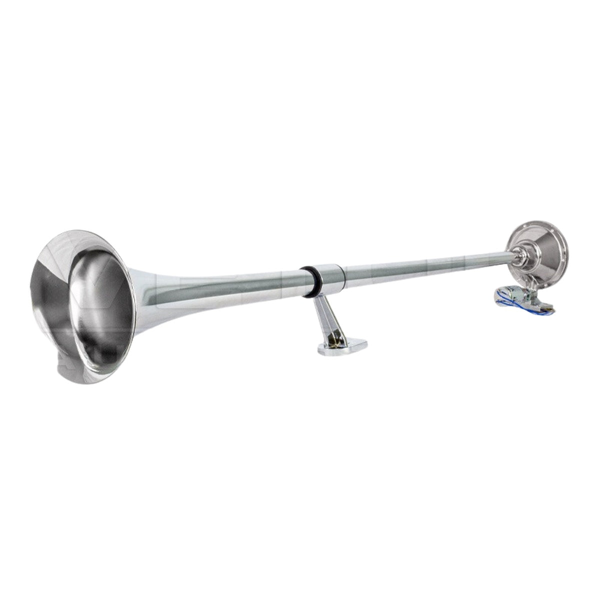 Buzina Eletropneumatica 1 Corneta Metal Cromada Bivolt - Vetor - VT062 - (1)