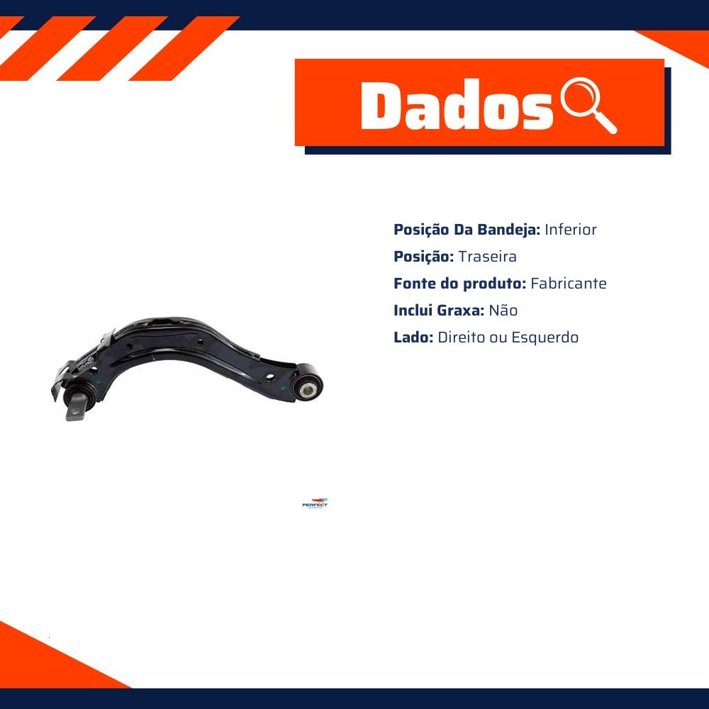 Bandeja Traseira Direita para Honda Civic - Perfect - BDJ2004 - (2)