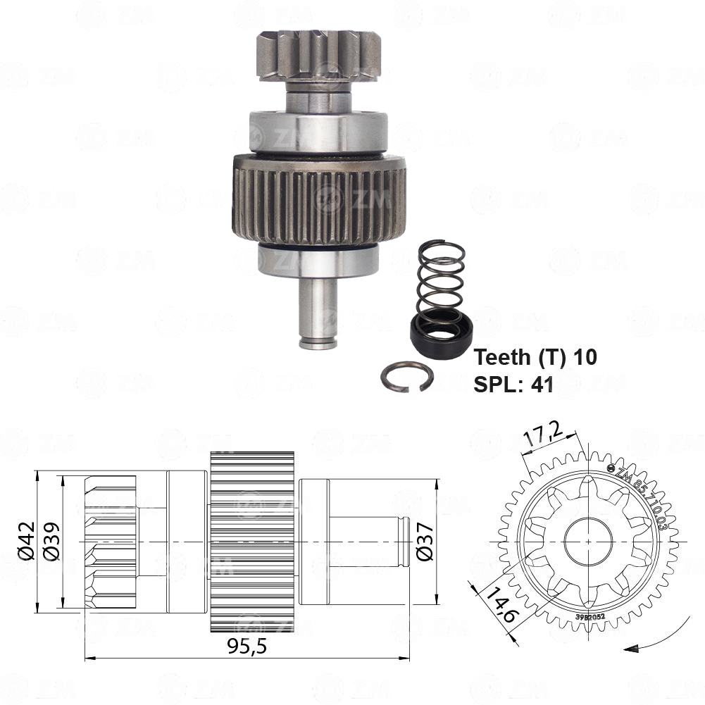 Impulsor de Partida - ZM - 8571003 - (1)